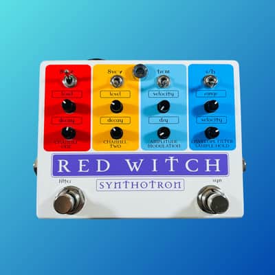 Red Witch Synthotron Analog Synth Filter Pedal | Reverb