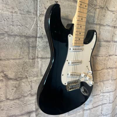 Kona Strat Style Solid Body Black Electric Guitar image 4