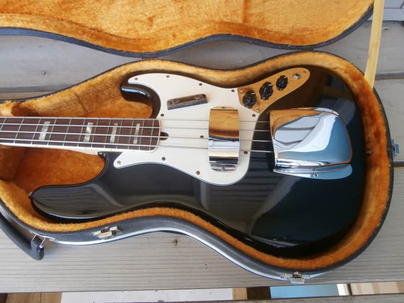 Vintage 1970's Electra 2273 "Longnecker" Jazz Bass w/ Original Case! Original, Japan-Built! image 1