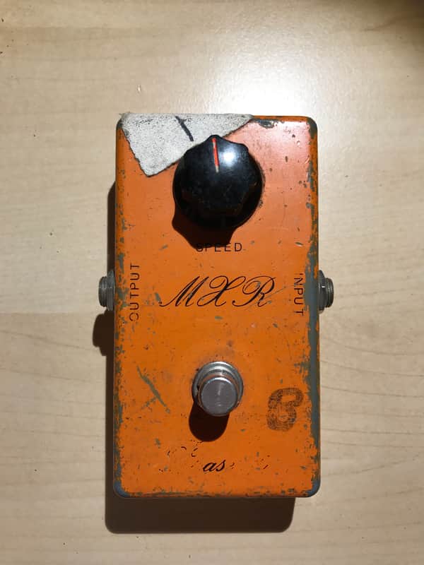 MXR CSP-026 Phase 90 used on Peter Gabriel & King Crimson tracks 1970s & 1980s owned by Ton image 1