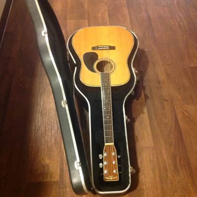 Suzuki Acoustic Guitar Made In Japan 3 Piece Back W-5025 70s image 10