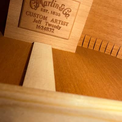 2012 Martin 00-DB Jeff Tweedy Signature #281 Custom Artist Edition Acoustic Guitar Sunburst + OHSC image 25