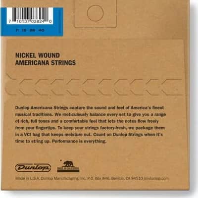 Nickel Wound Loop End Mandolin Strings 11 40 image 2