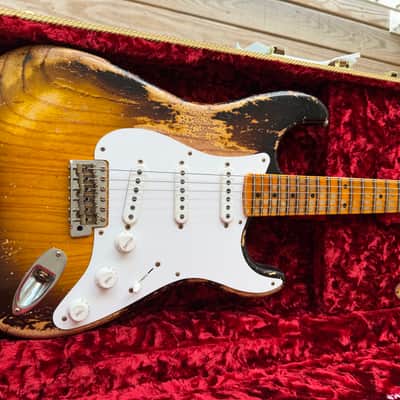 Fender Custom Shop 70th Anniversary 1954 Stratocaster Super Heavy Relic Limited-Edition 2024 - Nitrocellulose Lacquer image 13