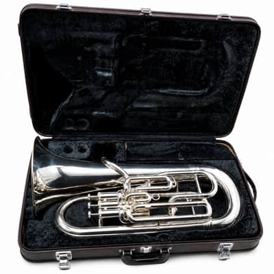 Yamaha YEP-641 Professional Bb Euphonium in Silver Plate SN 101656 image 23