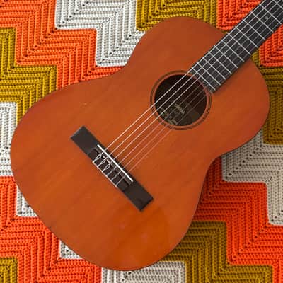 Yamaha Mini Travel Guitar - 1970’s Super Vibey Travel Guitar! - Great Tiny Guitar! - image 1