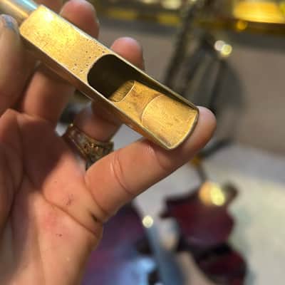 DG Cressent Tenor mouthpiece 1980s - Original plating image 8