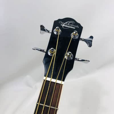 Oscar Schmidt OB100-B Acoustic/Electric Bass 2010s - Black image 3