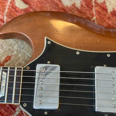 Modified 1970s Gibson SG Standard - Custom Order - Left-Handed in Walnut w/ OHSC & Paperwork image 15