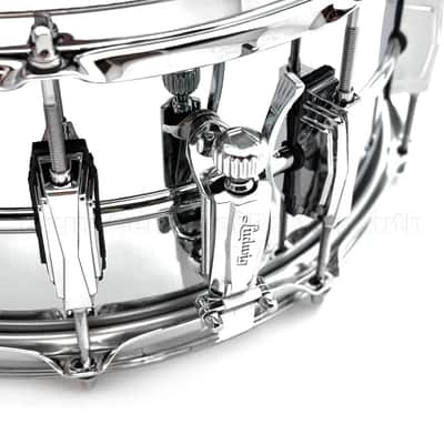 Ludwig Supraphonic Snare Drum 14x6.5 (Blue/Olive Badge) B-Stock image 2