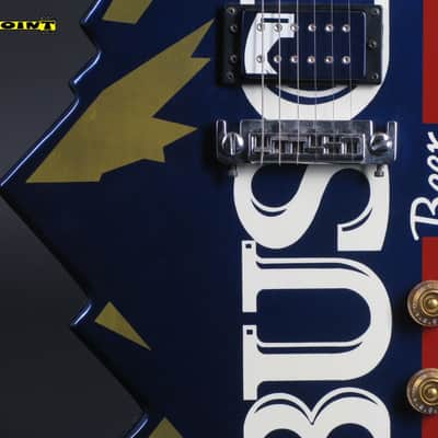 Dean Busch - Beer Guitar 1985 Beer blue image 9
