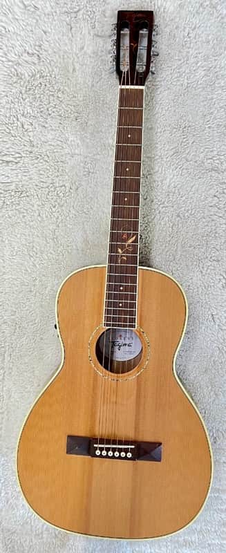 Tagima FS 500 NC EQ Solid Cedar Top Acoustic Electric Guitar - Natural -B Stock image 1