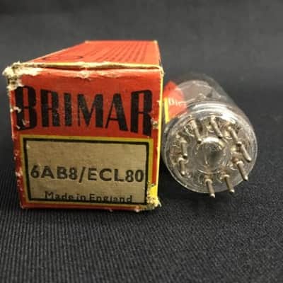 NOS BRIMAR 6AB8/ECL80 Pentode POWER Radio VACUUM TUBE Tested ENGLAND 5.1694-D image 3