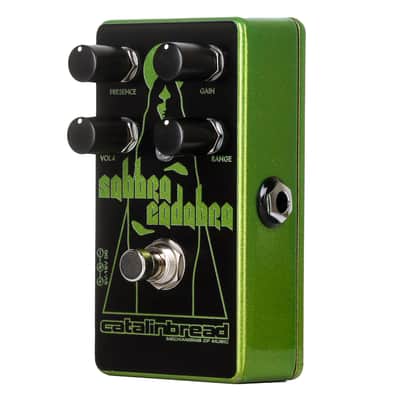 Catalinbread Sabbra Cadabra 10th Anniversary Overdrive Pedal - Green image 2
