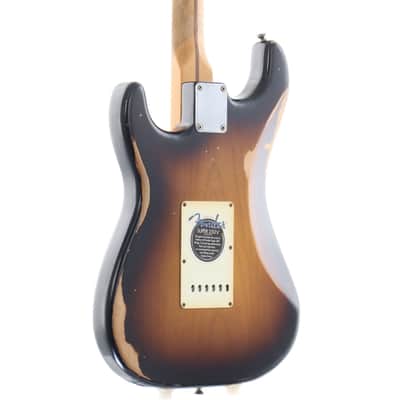 Fender Mexico Road Worn '50s Stratocaster 2-Color Sunburst [MZ8185876] (08/20) image 9