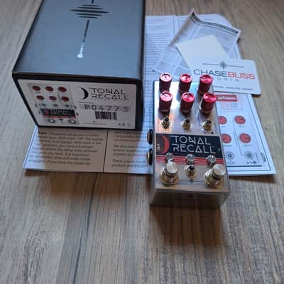 Chase Bliss Audio Tonal Recall RKM Red Knob Mod Analog Delay 2017 - 2018 - Graphic with Red Knobs image 1