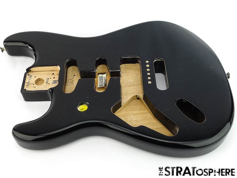 LEFTY Fender Standard Stratocaster Strat BODY Guitar HSS | Reverb