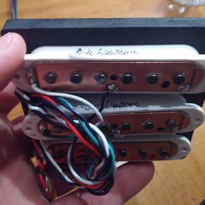Bill Lawrence Set of L280 Single coil pickups white (3) image 2