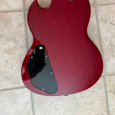 NEW IN BOX Firefly SG Angus Young AC DC Signature SG Custom Tribute Lightning Inlays FFLGS image 11
