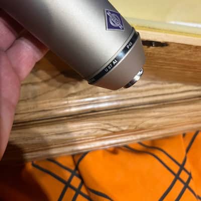 Neumann U 87 Ai Large Diaphragm Multipattern Condenser Microphone 1986 - Present - Nickel image 2