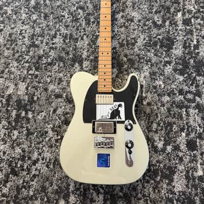 Fender Blacktop Telecaster 2011 MIM HH Inca Silver Maple Fretboard Guitar image 1