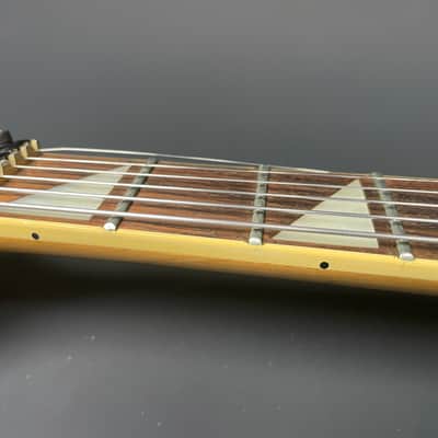 Ibanez EX370FM 1991 Transparent Amber Sunburst Flame Maple MIK w/ Hard Case image 14