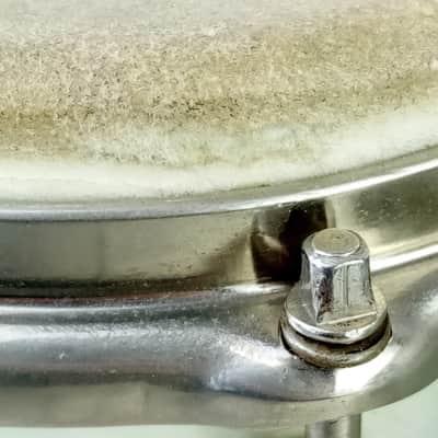 *Slingerland Deep-Hand Bongos WMP 10x8,10x6 Vintage 40s-50s Radio King Drum Set* image 7