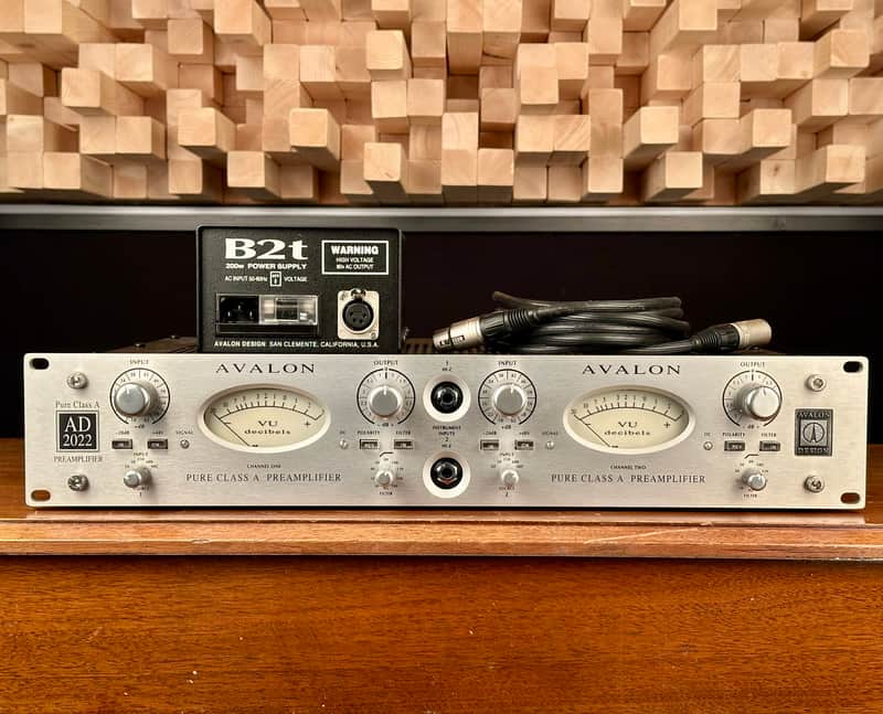 Avalon AD2022 Dual Channel Microphone Preamp