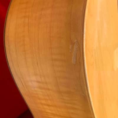 Dale Unger's American Archtop VINTAGE, OVAL, 7 STRING, American Dream 1996 - Natural Bird's Eye Maple image 4
