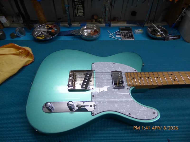 Fender Fat Telecaster 2020's - Mystic Teal image 1
