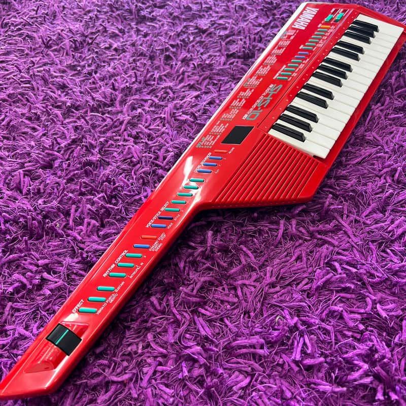 Yamaha SHS-10 Keytar Red (Made in Japan) (Original Box + Case Candy) image 1