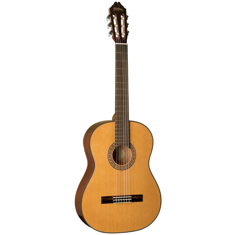 Washburn C40 Classical Nylon Guitar Natural image 1