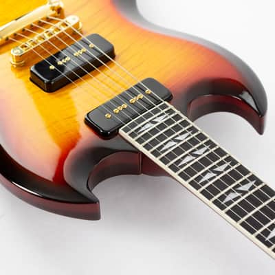 Gibson SG Supreme P-90 2001 Fire Burst image 11