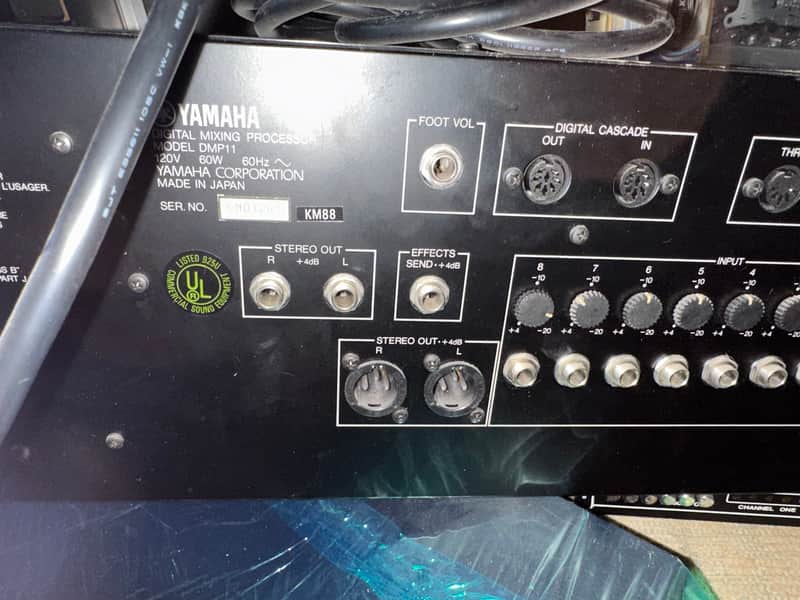 Yamaha DMP 11 1988 - Vader Black | Reverb