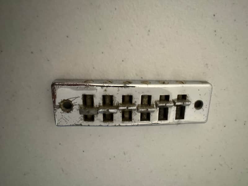 Gibson Schaller Harmonica Bridge SG Les Paul and many more 1970s - Chrome image 1