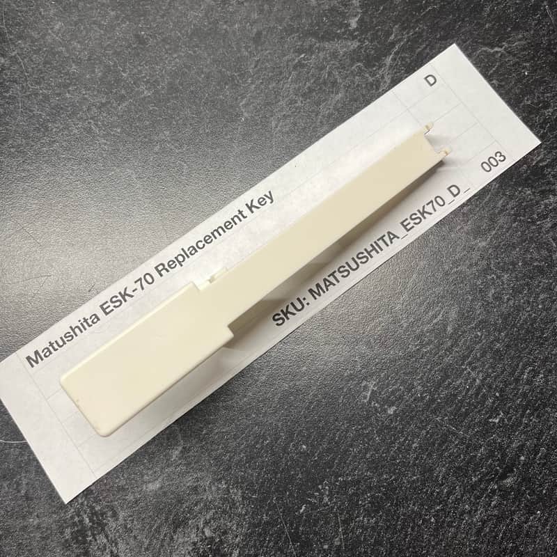 Matsushita Replacement D Key (ESK-70 Keybeds) for Korg Polysix/Poly-61/Poly-800/DW-6000, Memorymoog, Oberheim OB-8, Prophet-600, Akai AX-60, Kawai SX-210/240, etc image 1