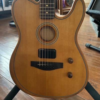 Fender Acoustasonic Standard Telecaster  2025 - Aged Natural / 4lbs. 10.5oz. #IWF25002501 image 3