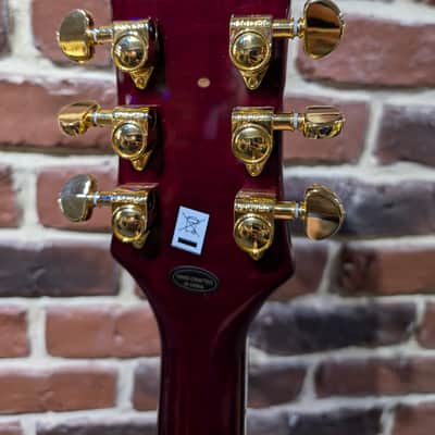 Epiphone Alex Lifeson Les Paul Axcess Custom - Ruby image 6