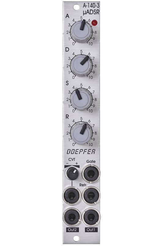 Doepfer A-140-3 Micro ADSR Envelope Generator eurorack module image 1