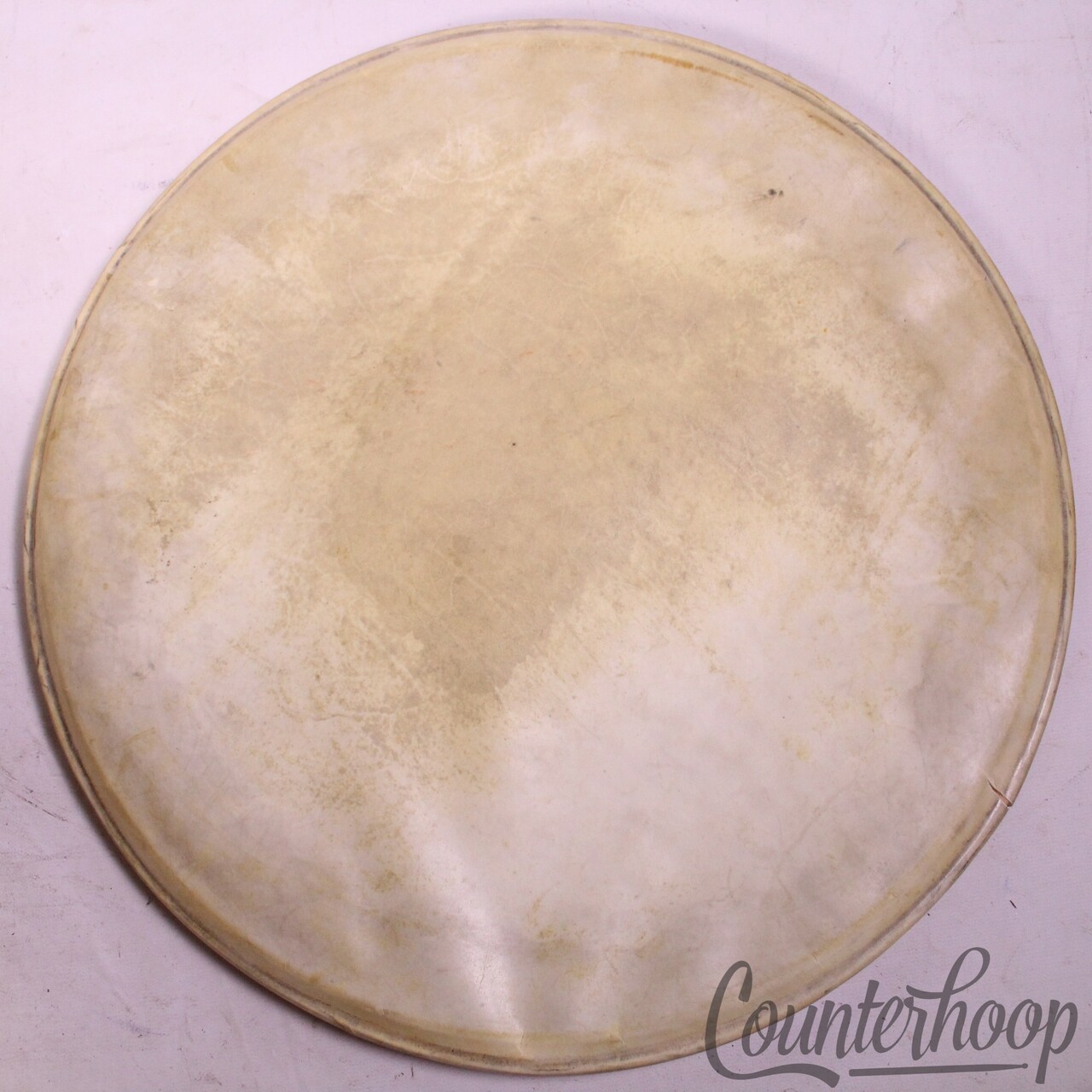 Slingerland Snare/Tom 15"Calf Skin Drum Batter/Resonant Head Vintage 30s Cloud* — main photograph