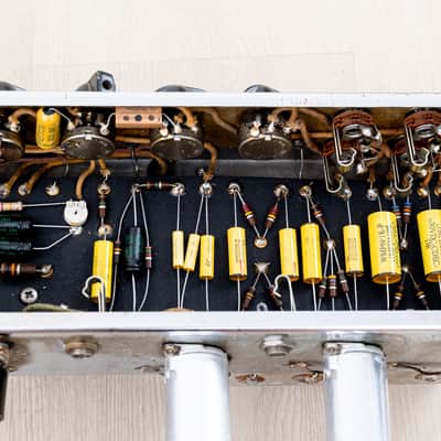1959 Fender Tremolux Tweed Vintage Tube Amp 5G9 Circuit w/ Jensen P12P Alnico, Serviced image 14