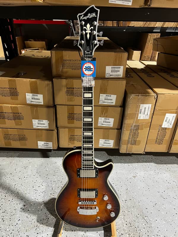 Hagstrom Ultra Max Electric Guitar - Golden Eagle Burst image 1