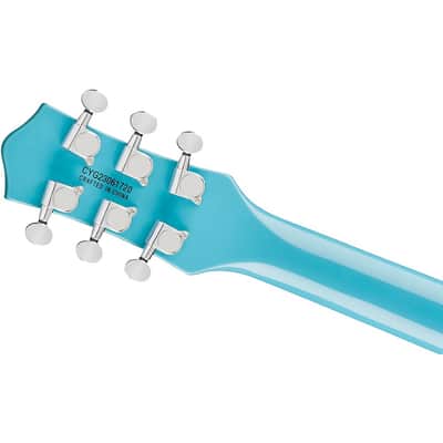 Gretsch Guitars G5232T Electromatic Double Jet FT with Bigsby Electric Guitar Regular Kailani Blue image 8