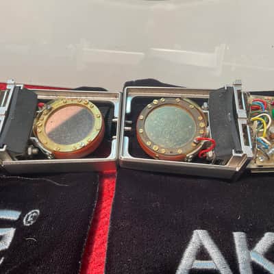 AKG EB414  PAIR MIKROFON CK12. BRASS VINTAGE image 18