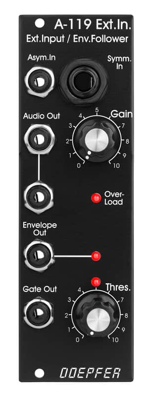 Doepfer A-119v  External Input / Envelope Follower eurorack module image 1