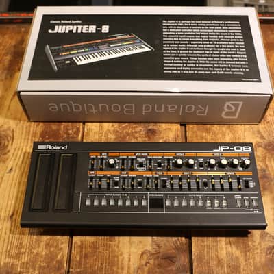 Roland JP-08 Boutique Series Digital Synthesizer Module 2015 - Present - Black image 3