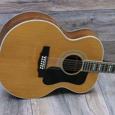 VINTAGE! Guild F-512 1974 Natural! 12 String! image 2