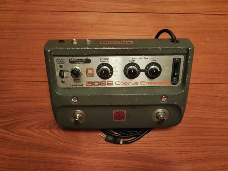 Analogman Modded Boss CE-1 Chorus Ensemble 1976 - 1977 - Grey image 1