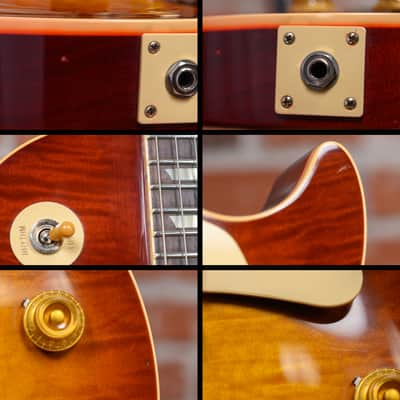 Gibson Custom Demo Shop '59 Reissue Les Paul Standard Flame Maple Top Iced Tea Burst 2020 w/OHSC image 15
