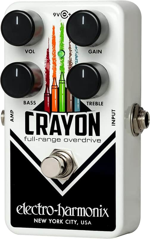 Electro-Harmonix Crayon Full-Range Overdrive Pedal image 1